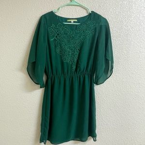 Gianni Bini green dress size small